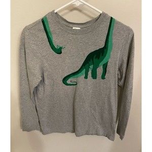 Hanna Andersson HA Dinosaur Boy Girl Shirt, 140 cm, Size Youth 10